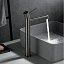 Grifo de lavabo alto monomando Line niquel cepillado de Imex
